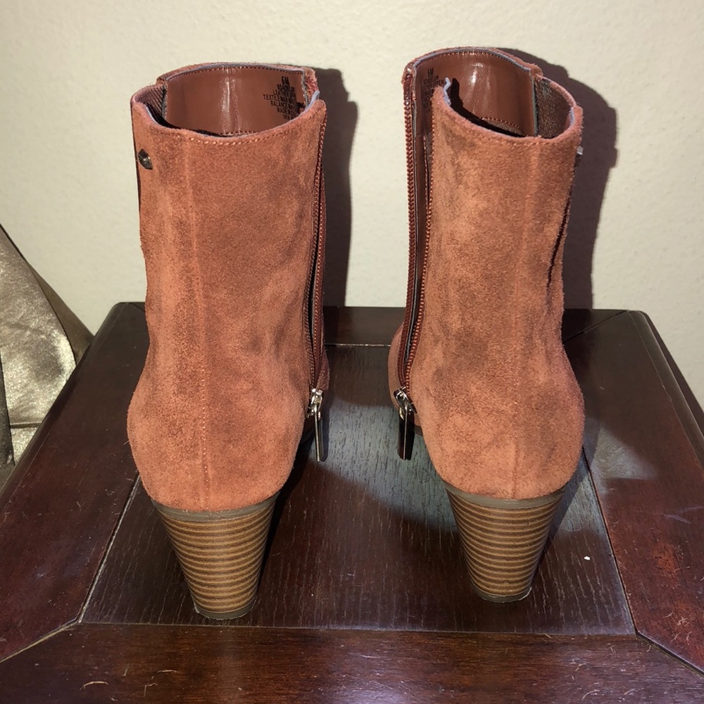 Bandolino Brown Suede Boots - Picture 3 of 3